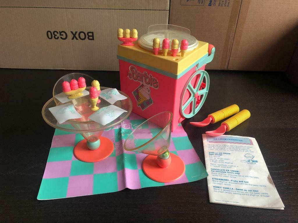 Vintage Barbie Ijsmaker 1988, Ophalen of Verzenden, Gebruikt, Accessoires