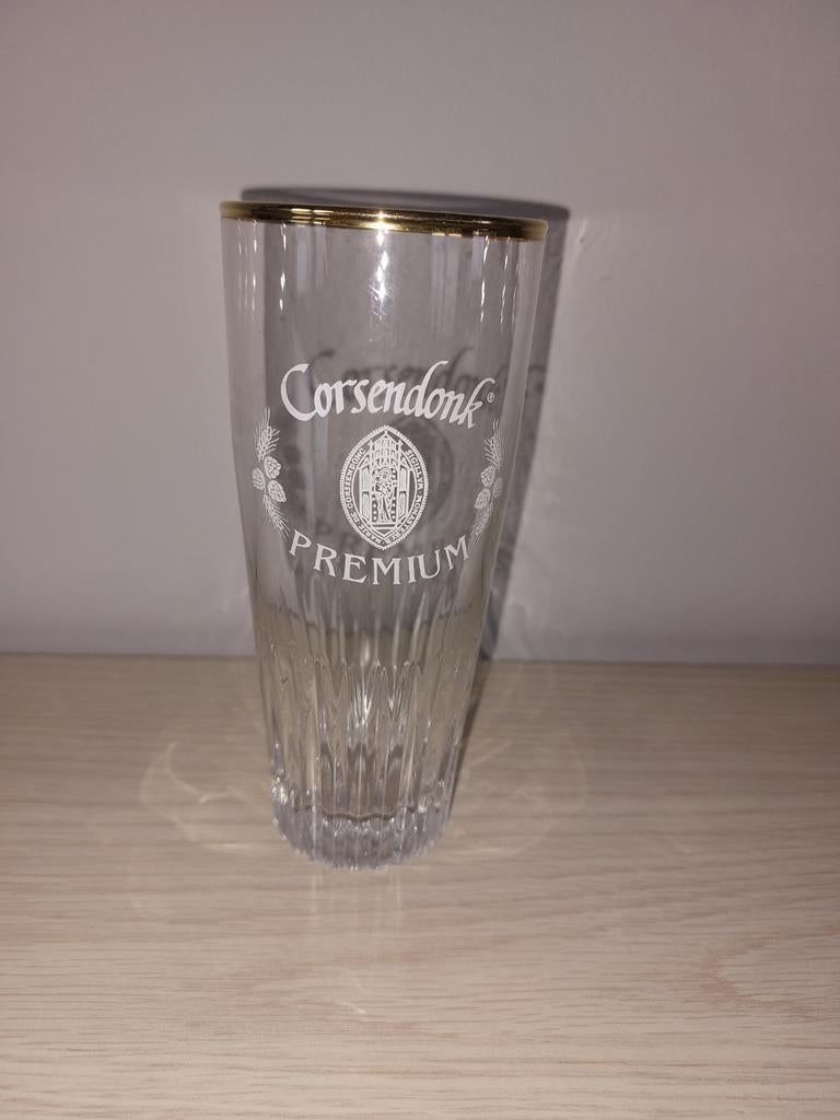 Corsendonk premium pils glas, Verzamelen, Ophalen of Verzenden, Zo goed als nieuw, Bierglas