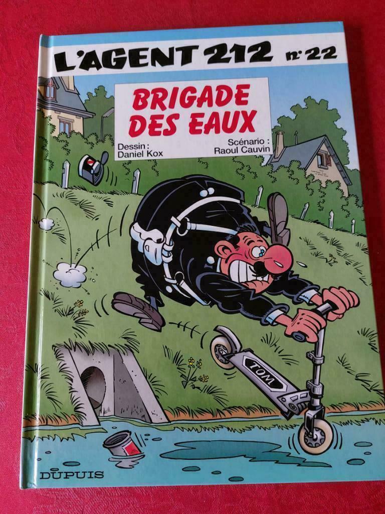 Agent 212 n22 - Brigade des Eaux, Une BD, Enlèvement ou Envoi, Neuf, Cauvin