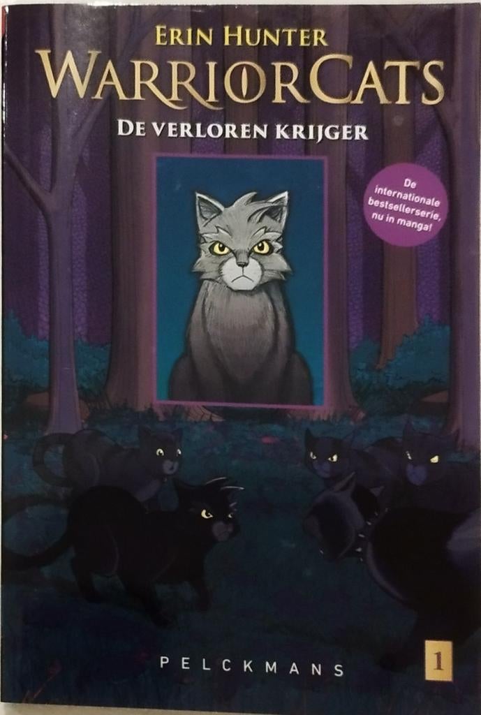 Erin Hunter - Warrior Cats - Manga: De verloren krijger, Boeken, Ophalen of Verzenden, Zo goed als nieuw, Erin Hunter; Dan Jolley