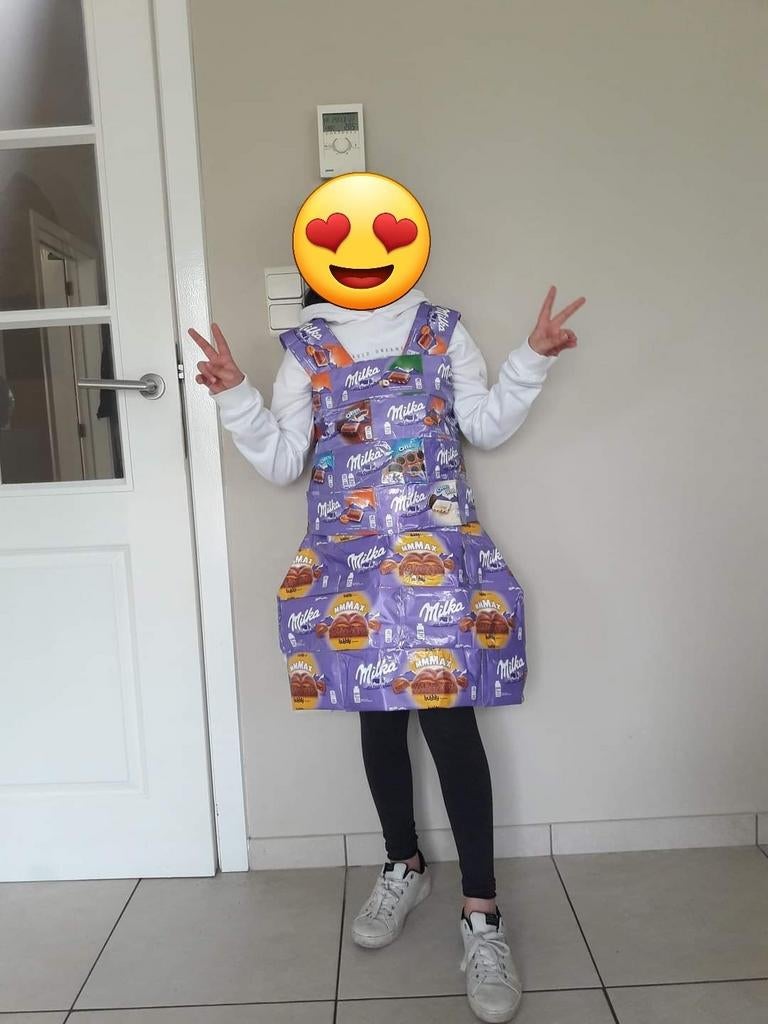 Milka verkleedsetje, Enlèvement ou Envoi, Utilisé, Fille