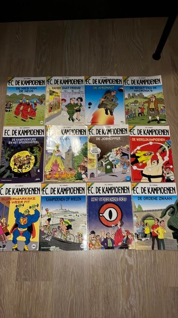 Fc de kampioenen strips, Enlèvement, Comme neuf