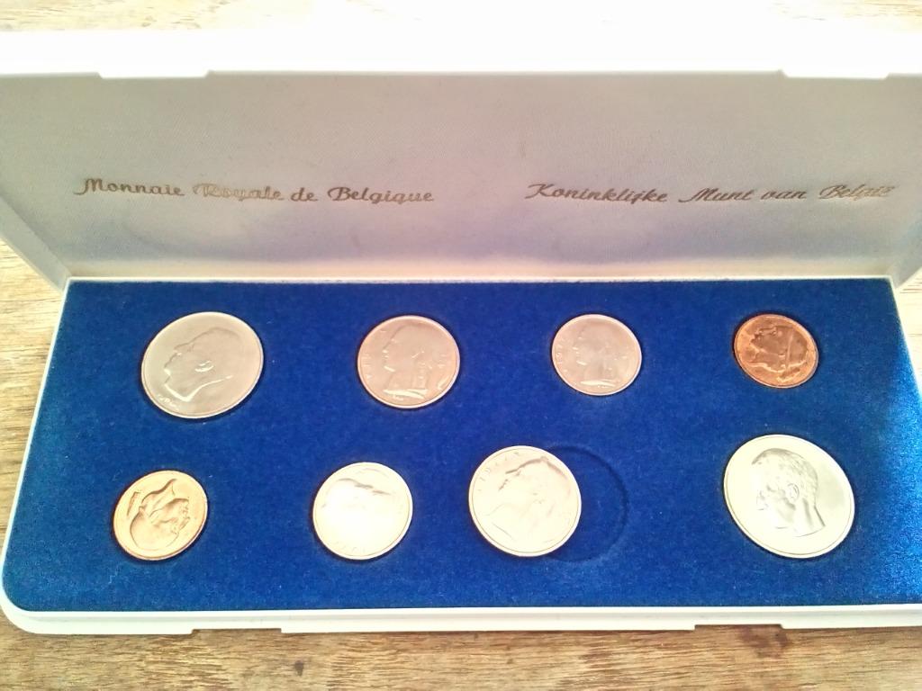 Monnaie royale de Belgique 1977, Enlèvement ou Envoi, Argent, Série