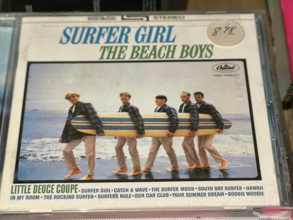 HDCD The Beach Boys, Surfer Girl/Shut Down Volume 2, Cd's en Dvd's, Ophalen of Verzenden, Gebruikt