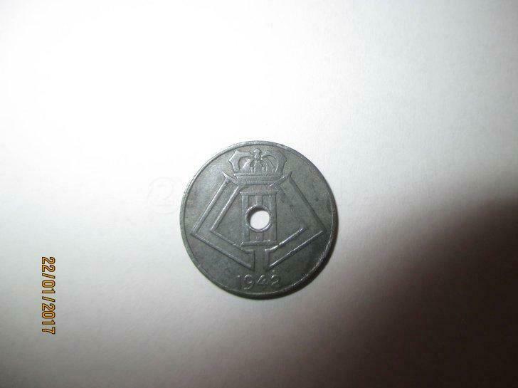 5 Centiemen België 1942, Ophalen of Verzenden, België