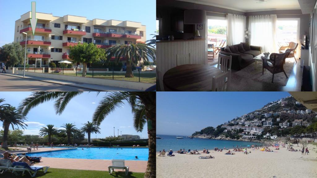 Appartement in Empuriabrava Costa Brava (Rosas), 2 slaapkamers, Costa Brava, Wasmachine, Aan zee