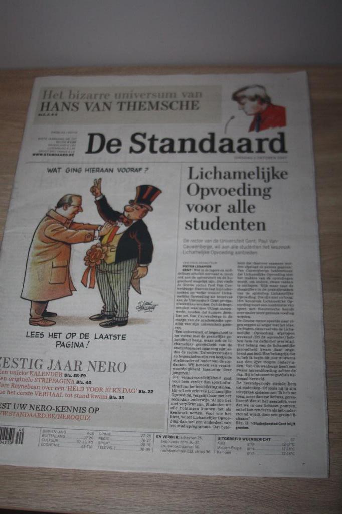 Zestig jaar Nero , De Standaard 2007 , als nieuw, Verzamelen, Stripfiguren, Zo goed als nieuw, Overige typen, Overige figuren