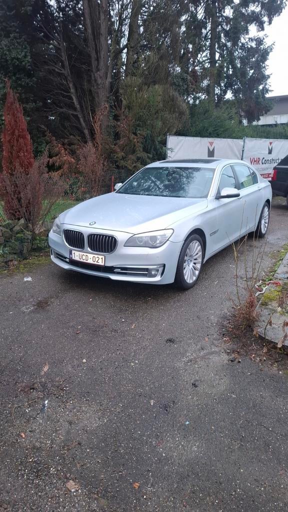 Bmw750ld x-drive bi-turbo bj12 262000km met zwart interieur, Auto's, BMW, 4 deurs, 2993 cc, Leder, Diesel