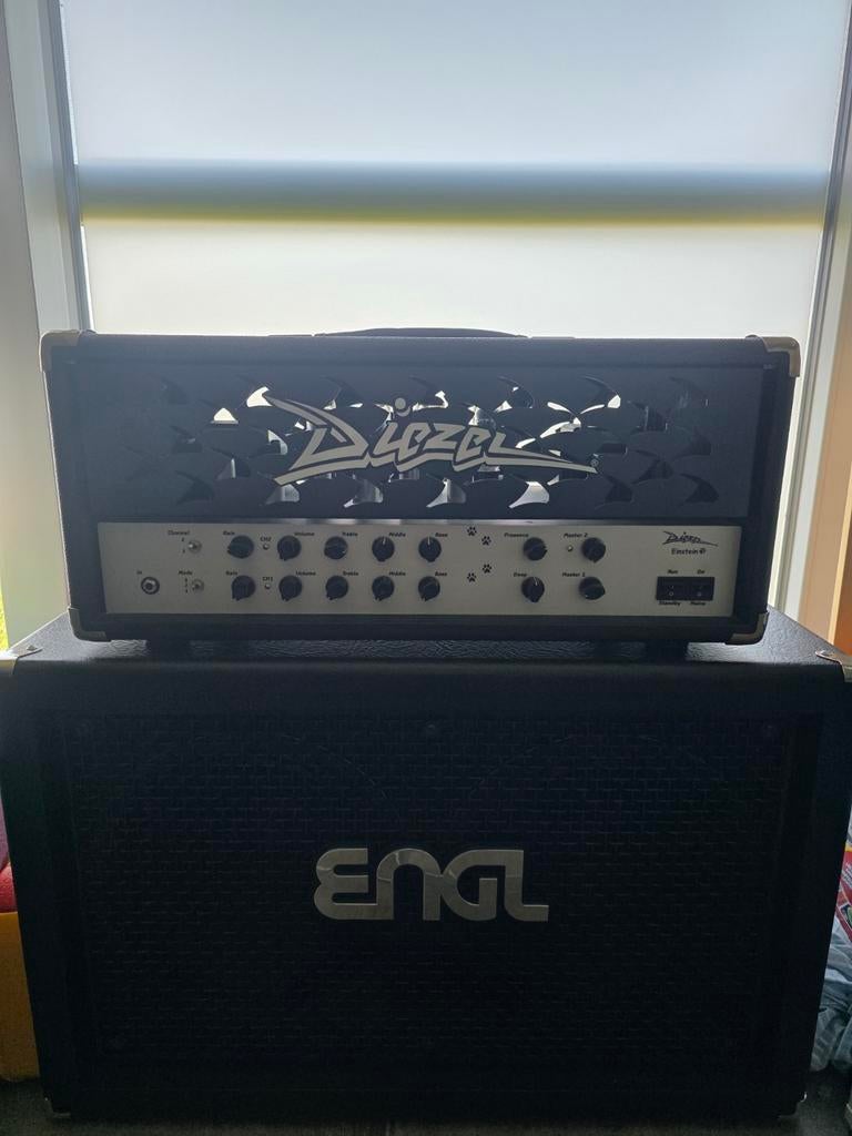Tête d'ampli Diezel Einstein 100w + ENGL E212 Pro VH, Musique & Instruments, Enlèvement, Guitare