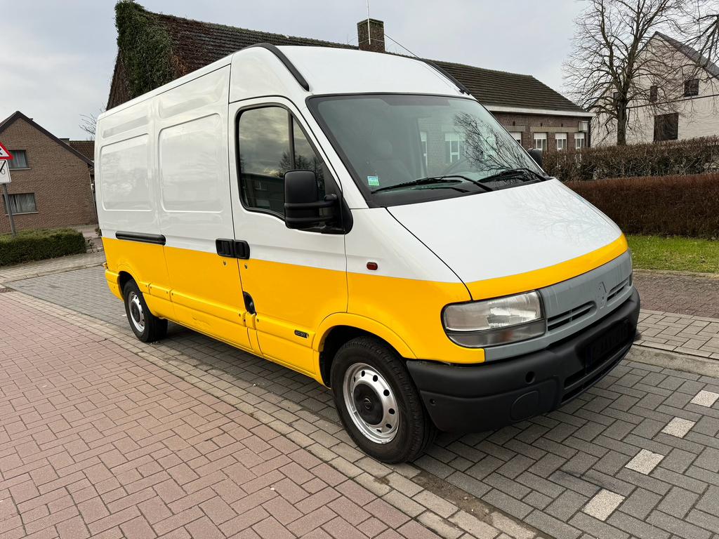 Nissan interstar *135.000km*GEKEURD VOOR VERKOOP, Auto's, Stof, Wit, Diesel, Grijs