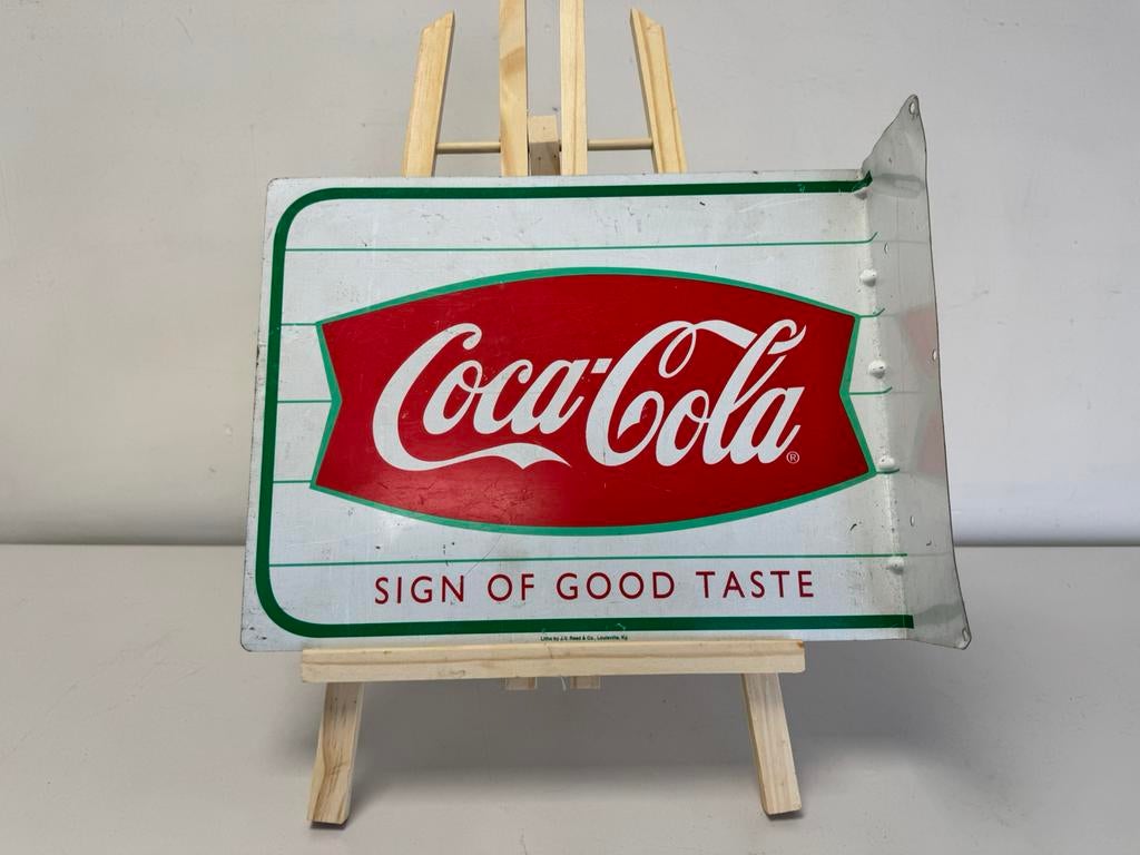 Support pour panneau d'affichage Coca Cola, Collections, Enlèvement ou Envoi, Utilisé, Panneau publicitaire