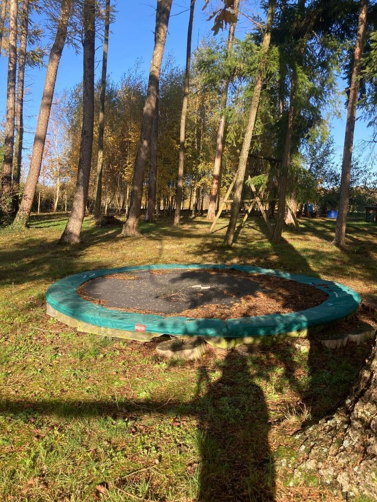 trampoline inséré, Enlèvement, Utilisé