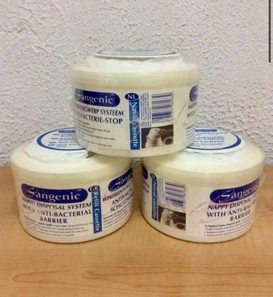 Lot van 12 vullingen voor Sangenic luieremmer ( 1ste model ), Kinderen en Baby's, Badjes en Verzorging, Ophalen of Verzenden, Nieuw
