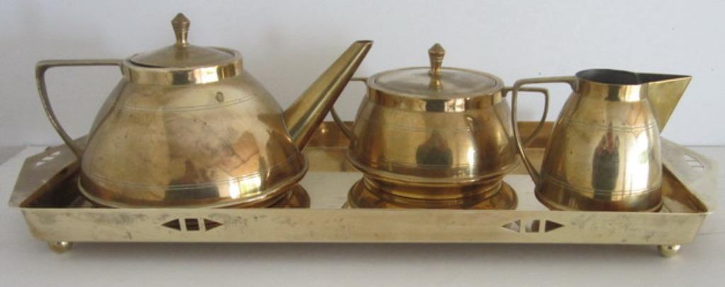 service à thé café art nouveau Fischel Van der Hoef, Envoi