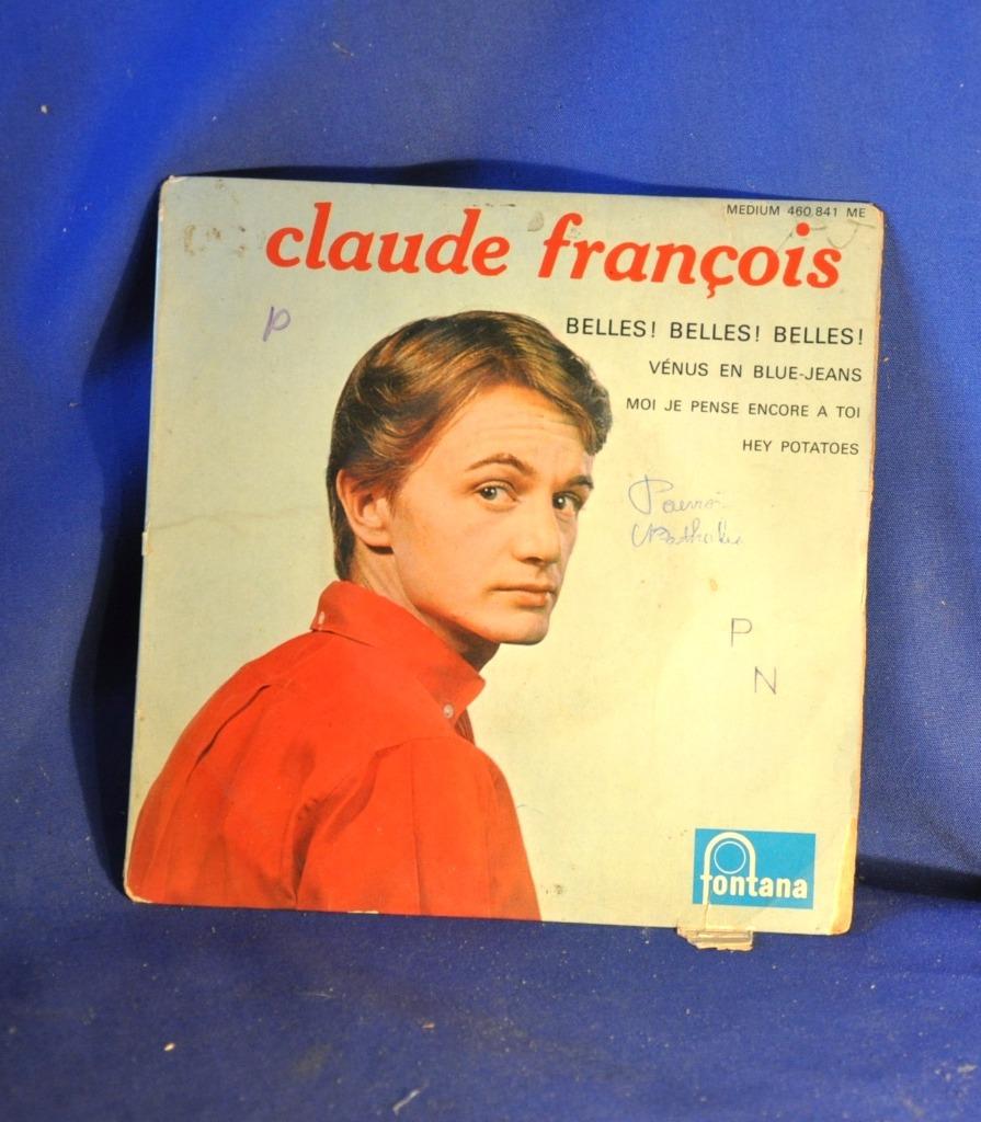 vinyl 45 tour vintage claude francois (x2032), Ophalen of Verzenden, Gebruikt, Overige genres
