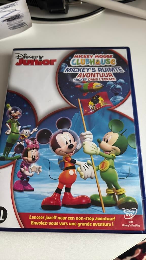 DVD Mickey’s ruimte avontuur, Cd's en Dvd's, Ophalen of Verzenden, Zo goed als nieuw