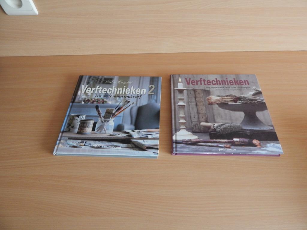 verftechnieken 1 en 2, Boeken, Ophalen of Verzenden, Zo goed als nieuw, Overige onderwerpen, Tilly Cambré