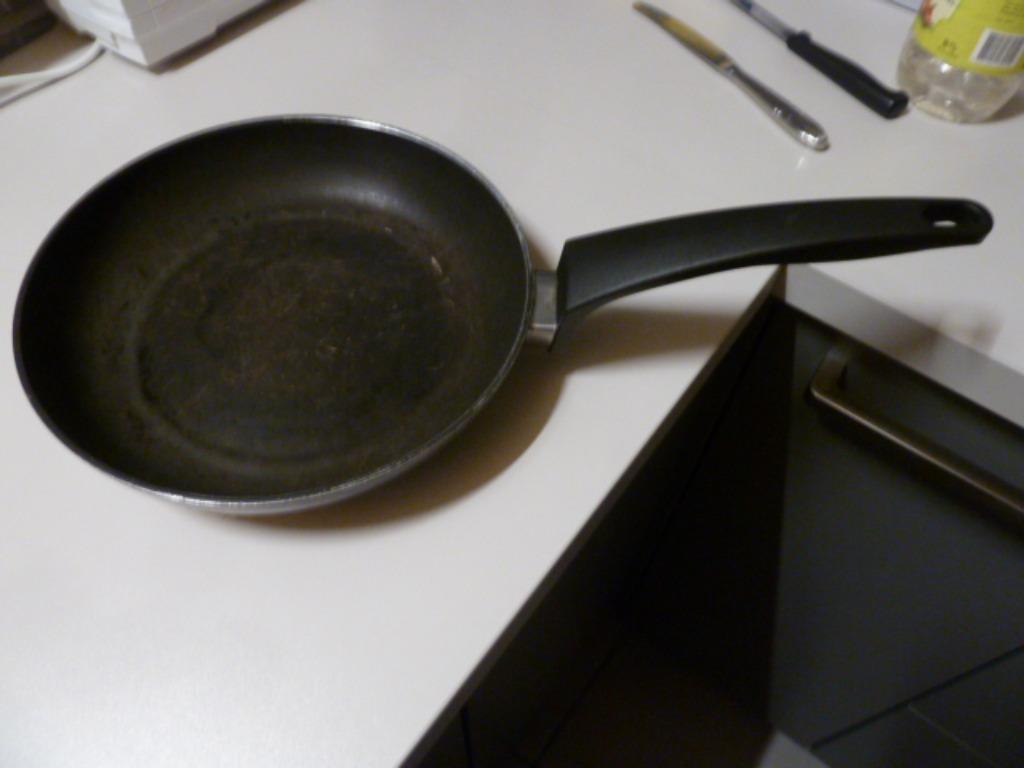 Poêle 20 cm tous feux y compris induction, Ophalen, Gebruikt, Koekenpan of Braadpan, Keramische plaat