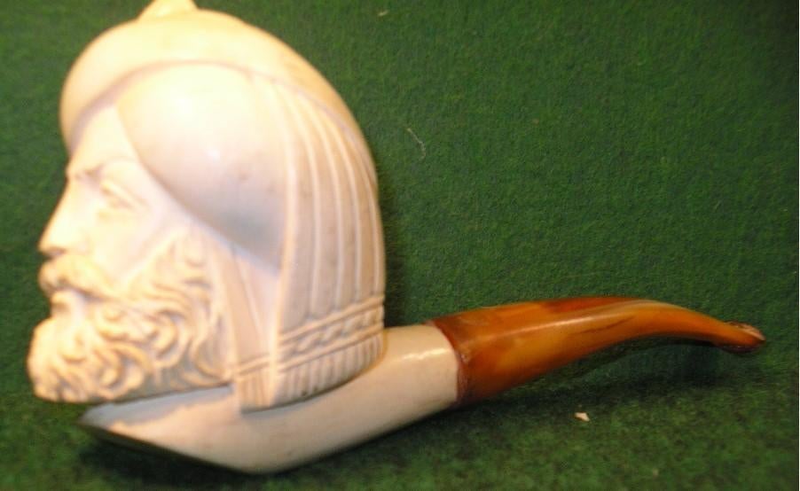 GROSSE PIPE "TETE DE FAKIR" EN ECUME, Collections, Enlèvement ou Envoi, Utilisé, Autres types