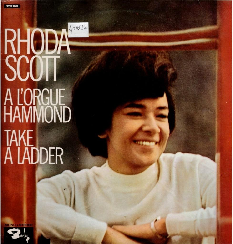 Vinyl, LP   -   Rhoda Scott – A L'Orgue Hammond (Take A Ladd, Enlèvement ou Envoi, Autres formats