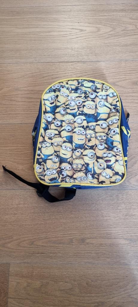 Petit cartable type sac à dos - Minions, Moins de 30 cm, Enlèvement, Bleu, Sac à dos