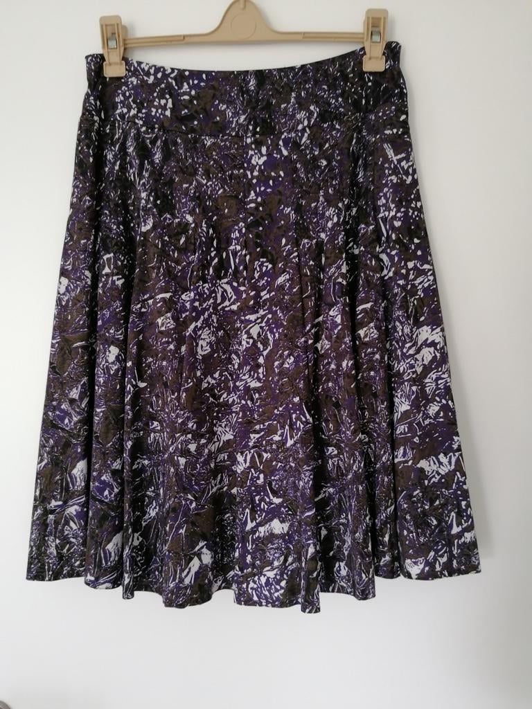 Lila/paarse rok, gevoerd, merk Turnover, maat 40, Kleding | Dames, Ophalen of Verzenden, Zo goed als nieuw