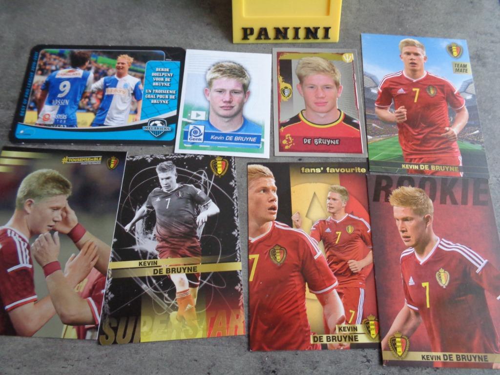 CARTES AUTOCOLLANTES PANINI KEVIN DE BRUYNE 7X CARREFOUR, Hobby & Loisirs créatifs, Enlèvement ou Envoi, Autocollant