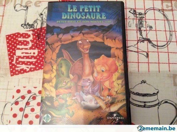 k7 vidéo VHS "Le petit Dinosaure".
