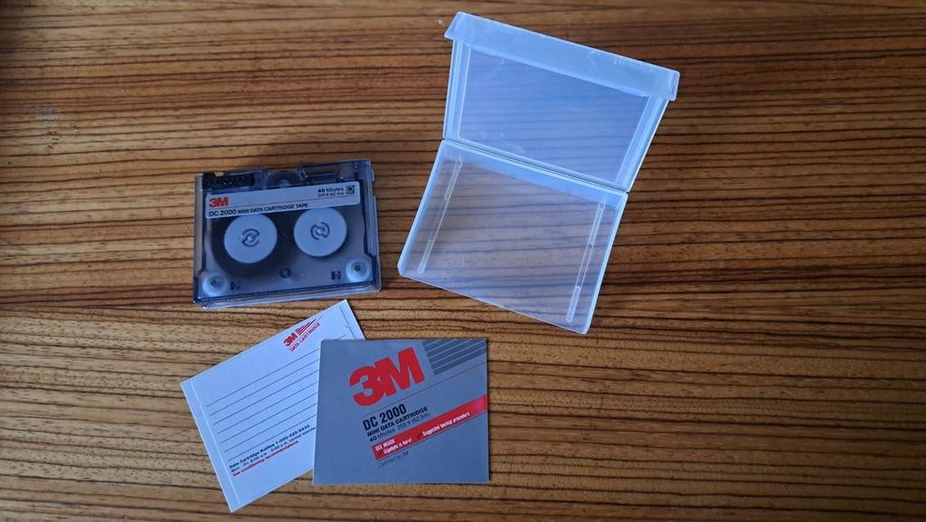 3M DC 2000 Mini Data Cartridge, Enlèvement ou Envoi, 3M