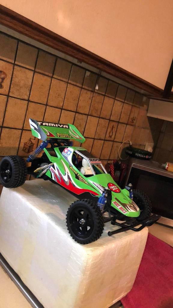RC Tamiya Rising Fighter 2WD ATR ZGAN, Échelle 1:10, Enlèvement ou Envoi, Voiture off road, Comme neuf