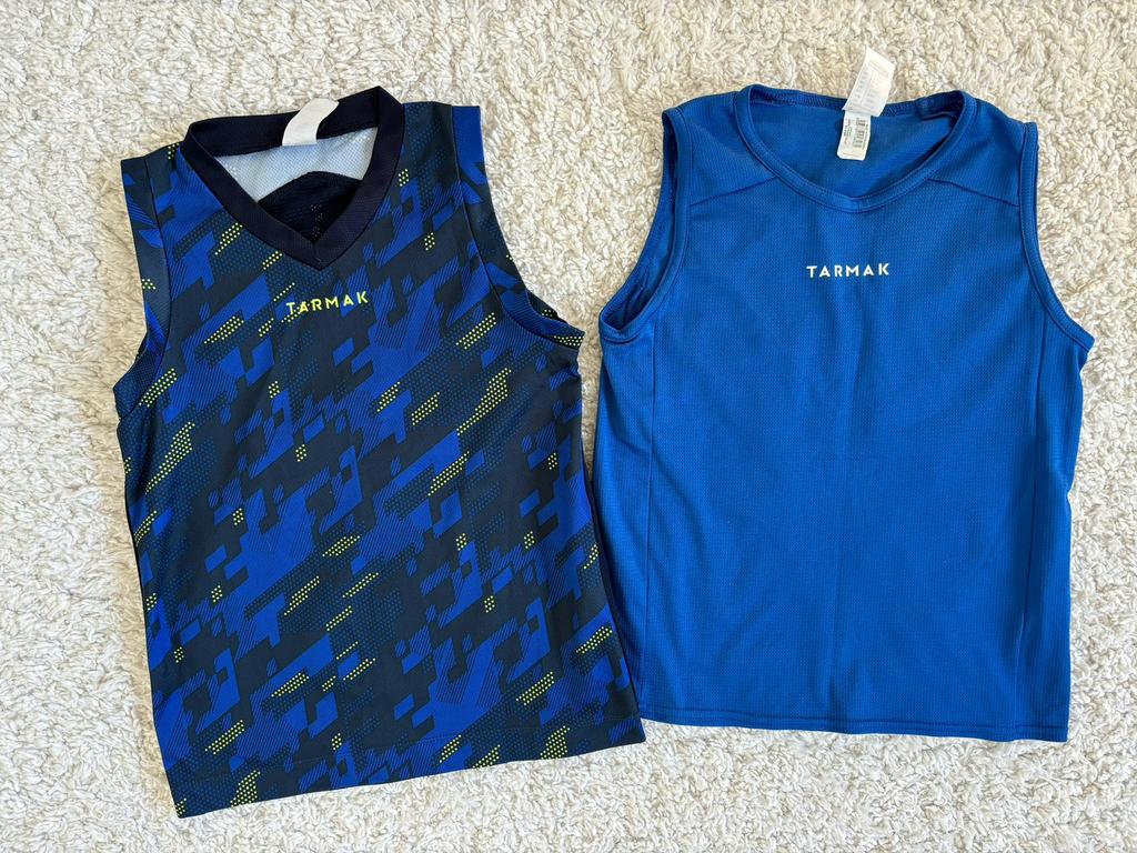2 basketbal t-shirts 8 jaar, Ophalen of Verzenden, Zo goed als nieuw