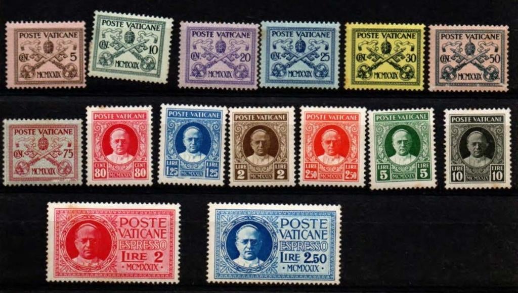 Postzegels Vatikaan, Postzegels en Munten, Ophalen
