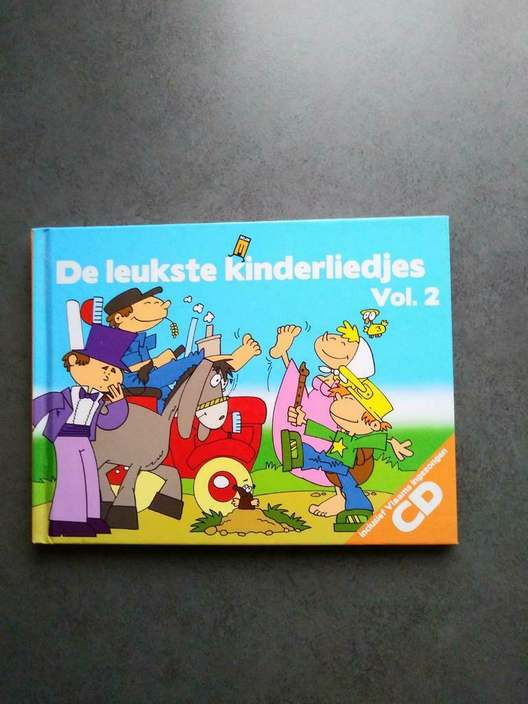 Boekje De Leukste Kinderliedjes Vol.2 met bijhorende CD, Cd's en Dvd's, Ophalen of Verzenden, Zo goed als nieuw, Muziek