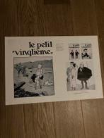 Tintin le petit vingtième poster, Livres, BD, Enlèvement ou Envoi, Comme neuf