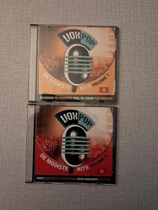 2 x Vox Pop cd's, Ophalen of Verzenden, Pop