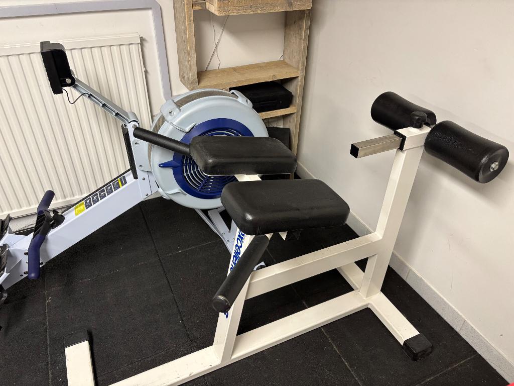Rugtrainer/back extension/buikspieren, Sport en Fitness, Ophalen, Overige typen, Metaal, Buik