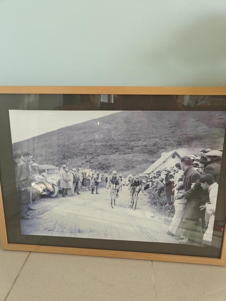 Photo ancienne de course cycliste, Enlèvement ou Envoi