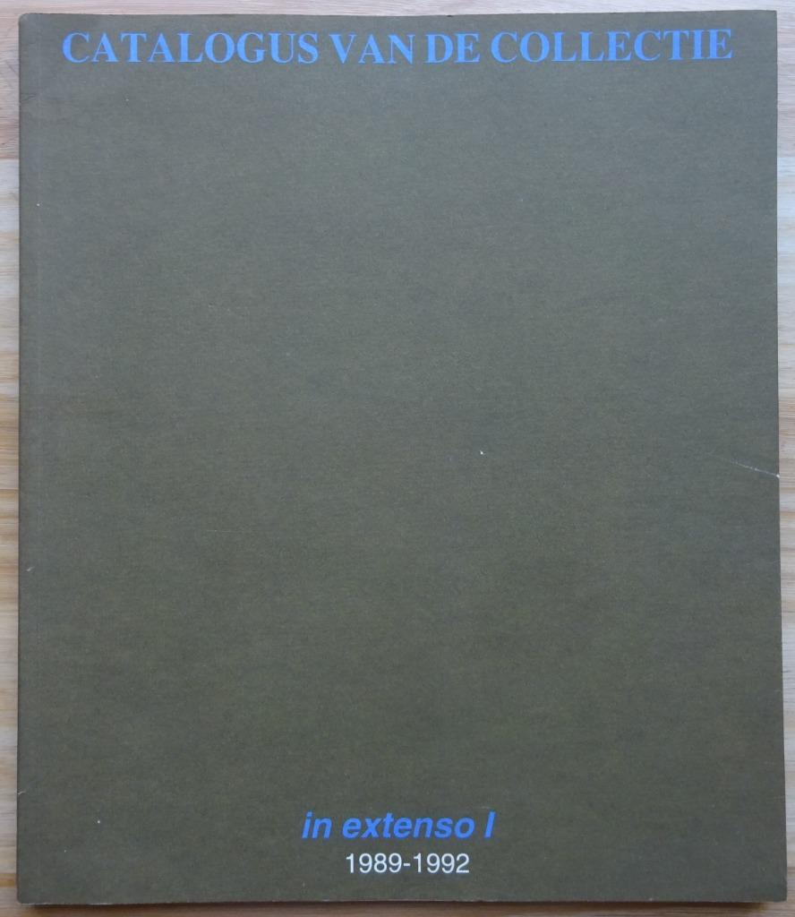 collectie van het MHK te Gent 1992 In Extenso I -signed Hoet, Ophalen of Verzenden, Zo goed als nieuw, Schilder- en Tekenkunst