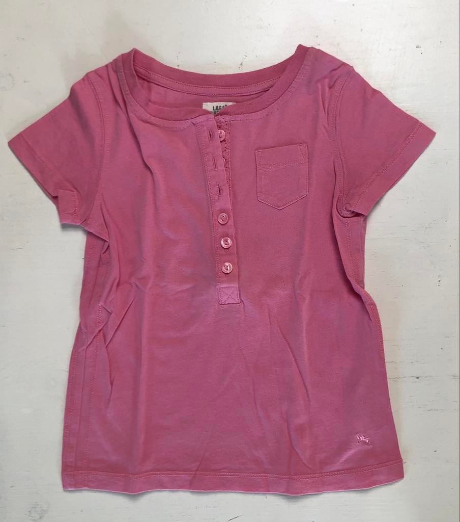 effen roze t-shirt meisjes H&M 98 104, Kinderen en Baby's, Kinderkleding | Maat 98, Gebruikt, Meisje, H&M, Ophalen of Verzenden