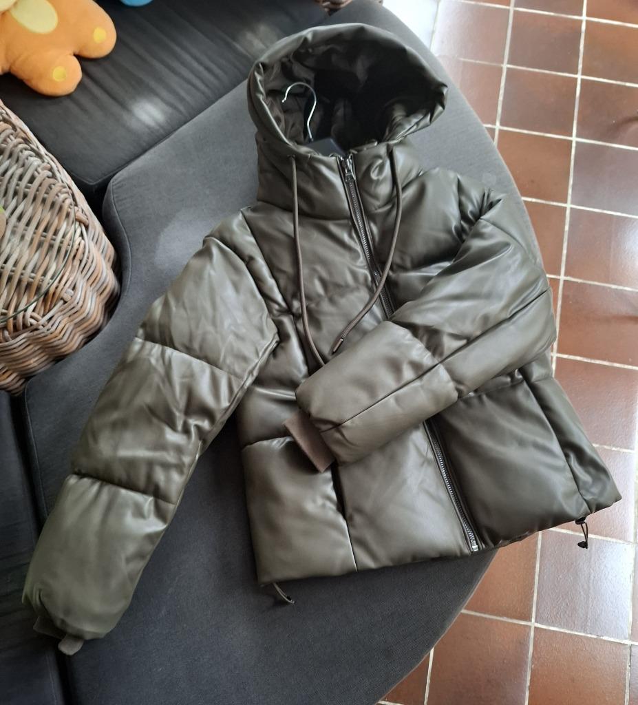 Jas met capuchon (donsjack), Ophalen, Overige kleuren, Zo goed als nieuw, Maat 36 (S)
