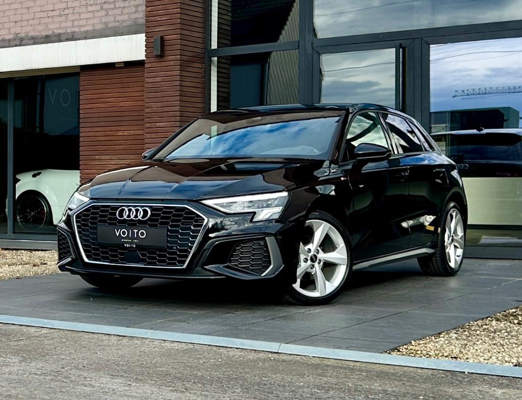 Audi A3 Sportback 30TFSI Business Edition 2X S-LINE/CAMERA, Autos, Audi, Anti démarrage, Euro 6, Entreprise, Garantie prolongée