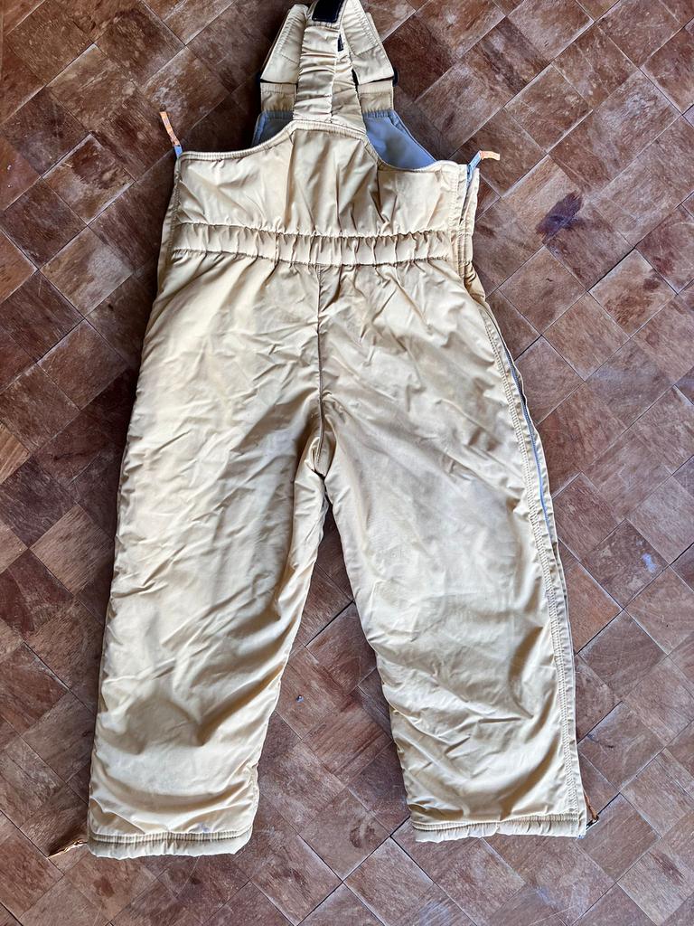 Skibroek voor kinderen, beige geel, 4j, Decathlon, gebruikt, Gebruikt, Ski, Kleding