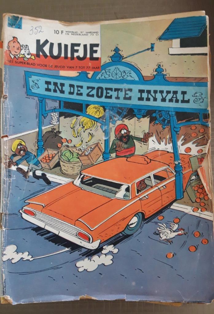 Revue Tintin 1963, Enlèvement ou Envoi, Tintin, Utilisé, Autres types
