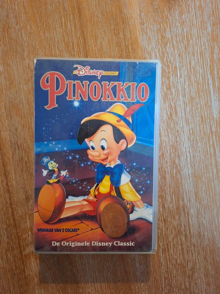 Vhs Pinokkio, Alle leeftijden, Ophalen, Zo goed als nieuw