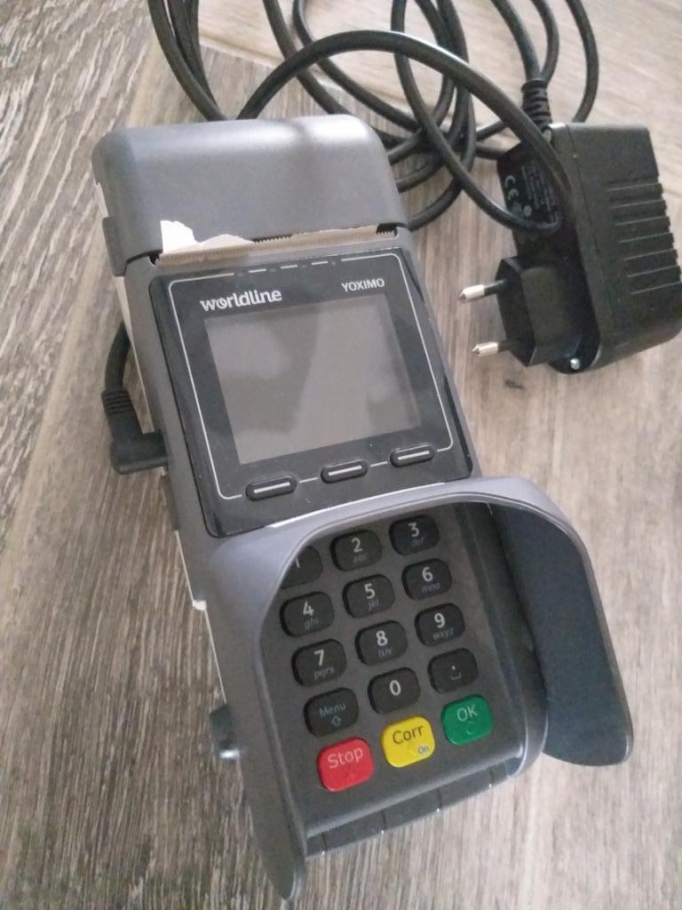 Terminal Bancontact Worldline Yoximo GSM 3G, Electroménager, Enlèvement ou Envoi, Comme neuf