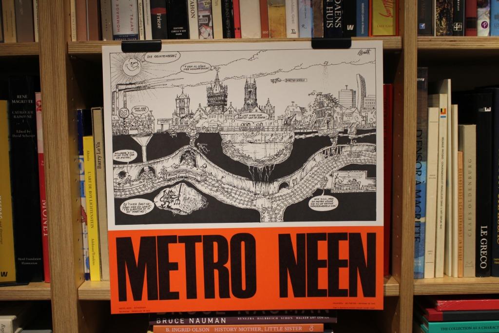 METRO NEEN - affiche - Buth (Leo De Budt) -, Ophalen of Verzenden