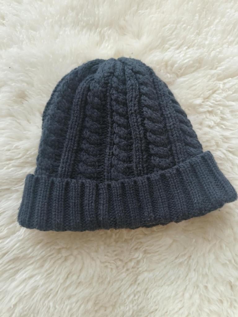Donkergrijze muts, Kinderen en Baby's, Kinderkleding | Mutsen, Sjaals en Handschoenen, Gebruikt, C&A, Jongen of Meisje, Ophalen of Verzenden