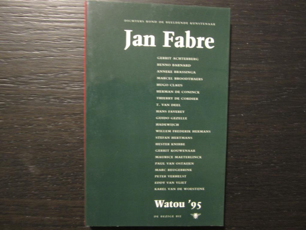 Jan Fabre  -Dichters rond de beeldende kunstenaar-, Ophalen of Verzenden