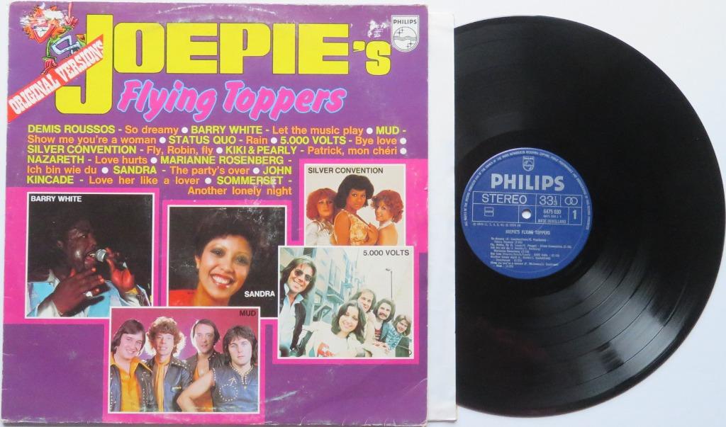 Various - Joepie's flying toppers. Lp, Ophalen of Verzenden, Gebruikt, 12 inch, Pop