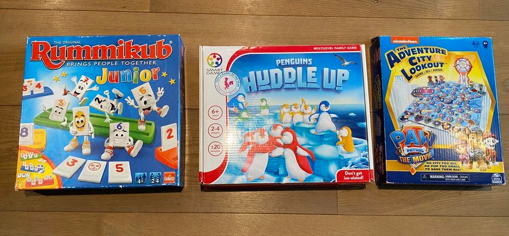 Rummikub junior - Huddle up - Paw patrol adventure, Enlèvement, Utilisé